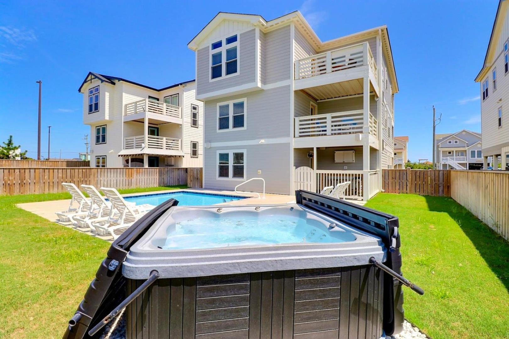 4058 Beach Haven 4 Min Walk To Beach Pool Kitty Hawk Buitenkant foto