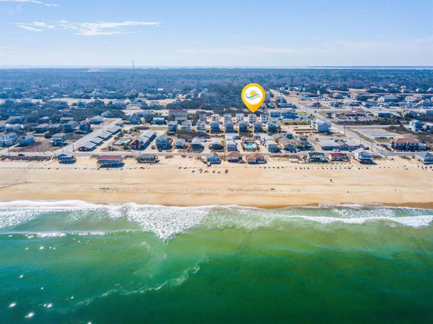 4058 Beach Haven 4 Min Walk To Beach Pool Kitty Hawk Buitenkant foto
